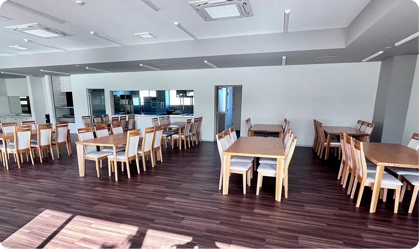 愛知県常滑市 社員寮(食堂)