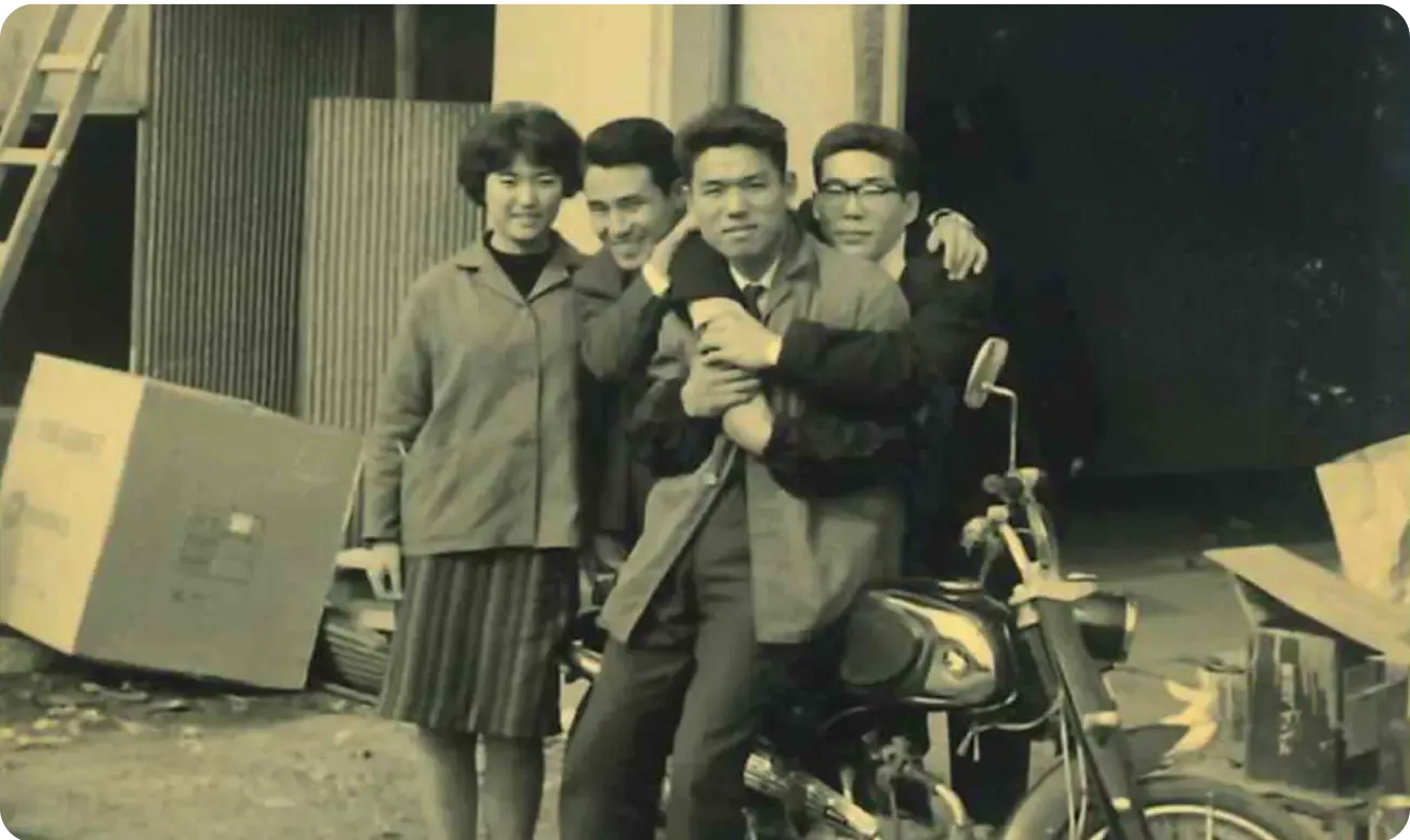 坂井家具創業当時の写真