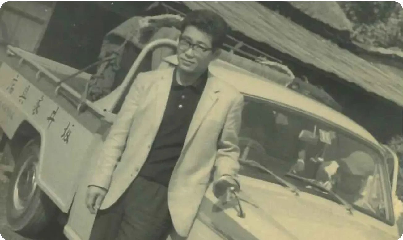 初期の家具製品展示の様子